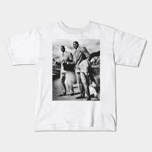 BLACKOUT- Stacey Augmon and Larry Johnson vintage Kids T-Shirt